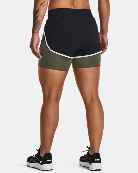 Women's Project Rock Flex Woven Leg Day Shorts in Black image number 1